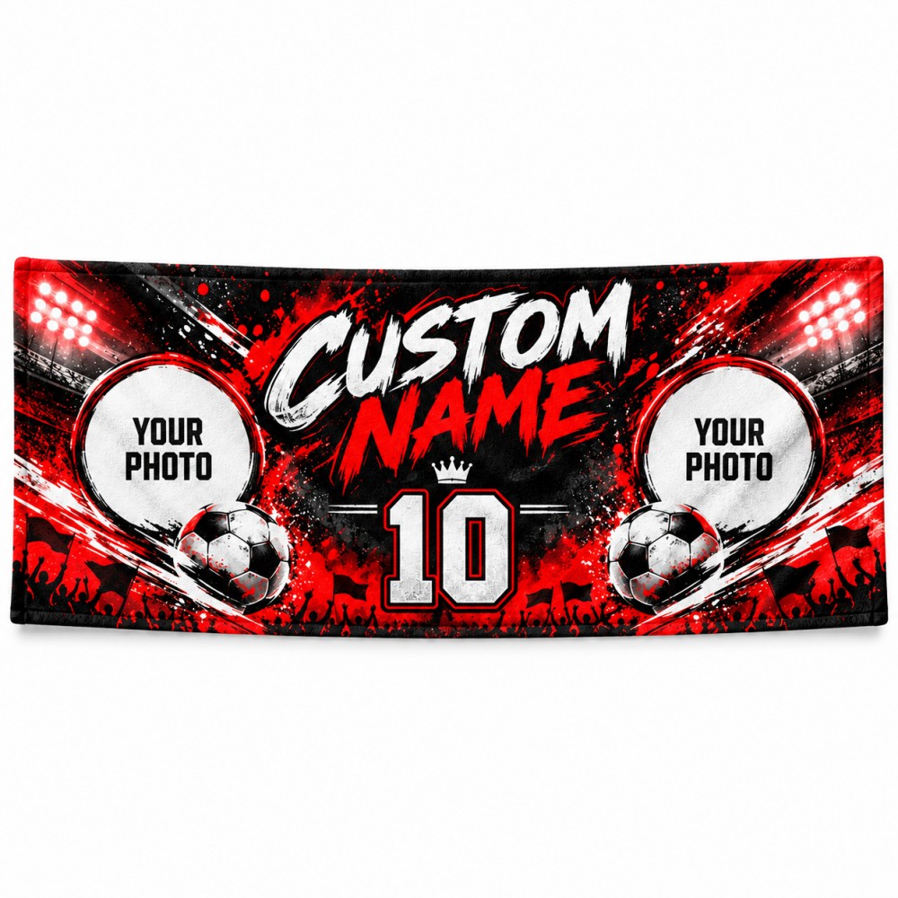 1PCS Custom Soccer Fan Towel P - Party Games Name 评论和价格