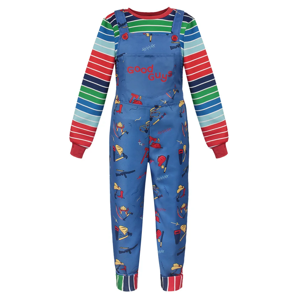 2025 Chucky Cosplay Costume Sh - Party Games For Adults And Kids 评论和价格