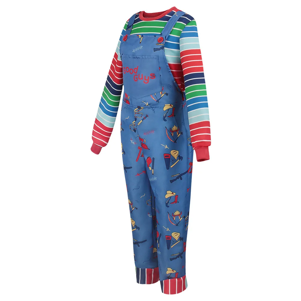 2025 Chucky Cosplay Costume Sh - Party Games For Adults And Kids 评论和价格